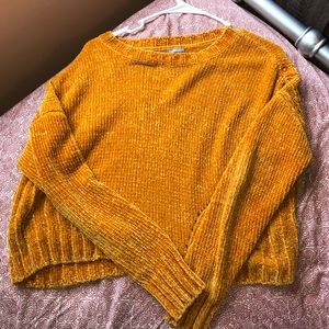 Mustard Soft Yarn Sweater